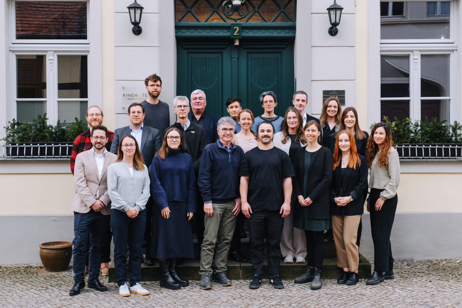 Gruppenbild der verbundübergreifenden Forschungsgruppe